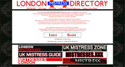 Desktop Screenshot of mistressgemma.com